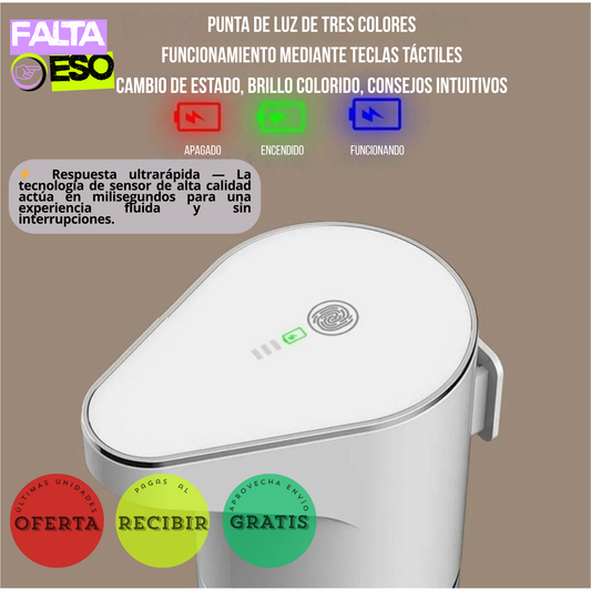 DISPENSADOR AUTOMÁTICO DE JABÓN CON SENSOR