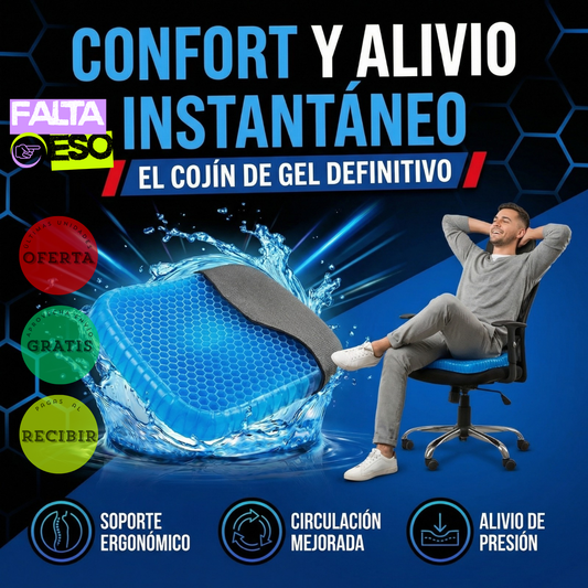 COJÍN DE GEL FLEXIBLE