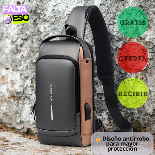 MOCHILA IMPERMEABLE ANTIROBO