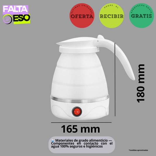 HERVIDOR ELECTRICO PORTATIL PLEGABLE
