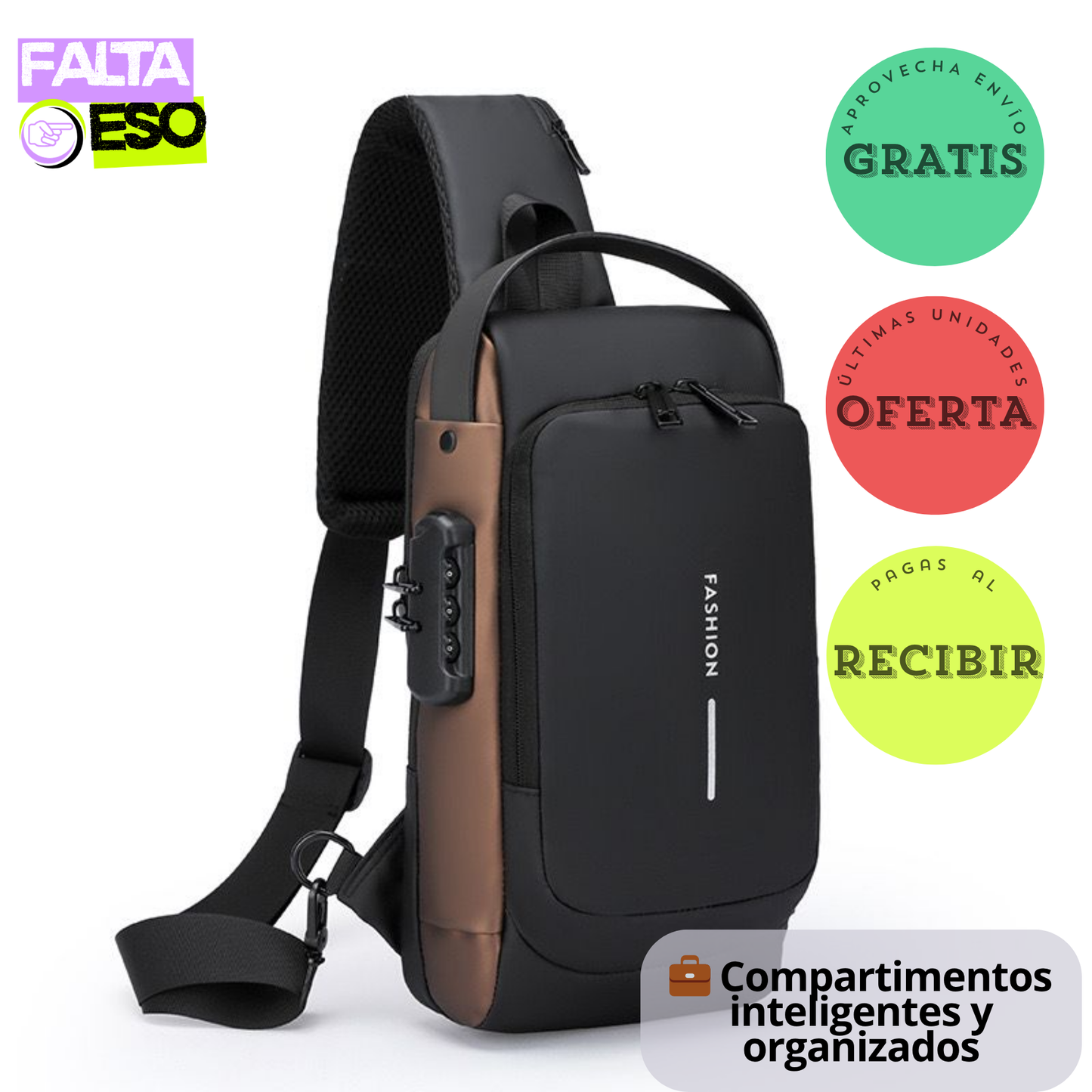 MOCHILA IMPERMEABLE ANTIROBO