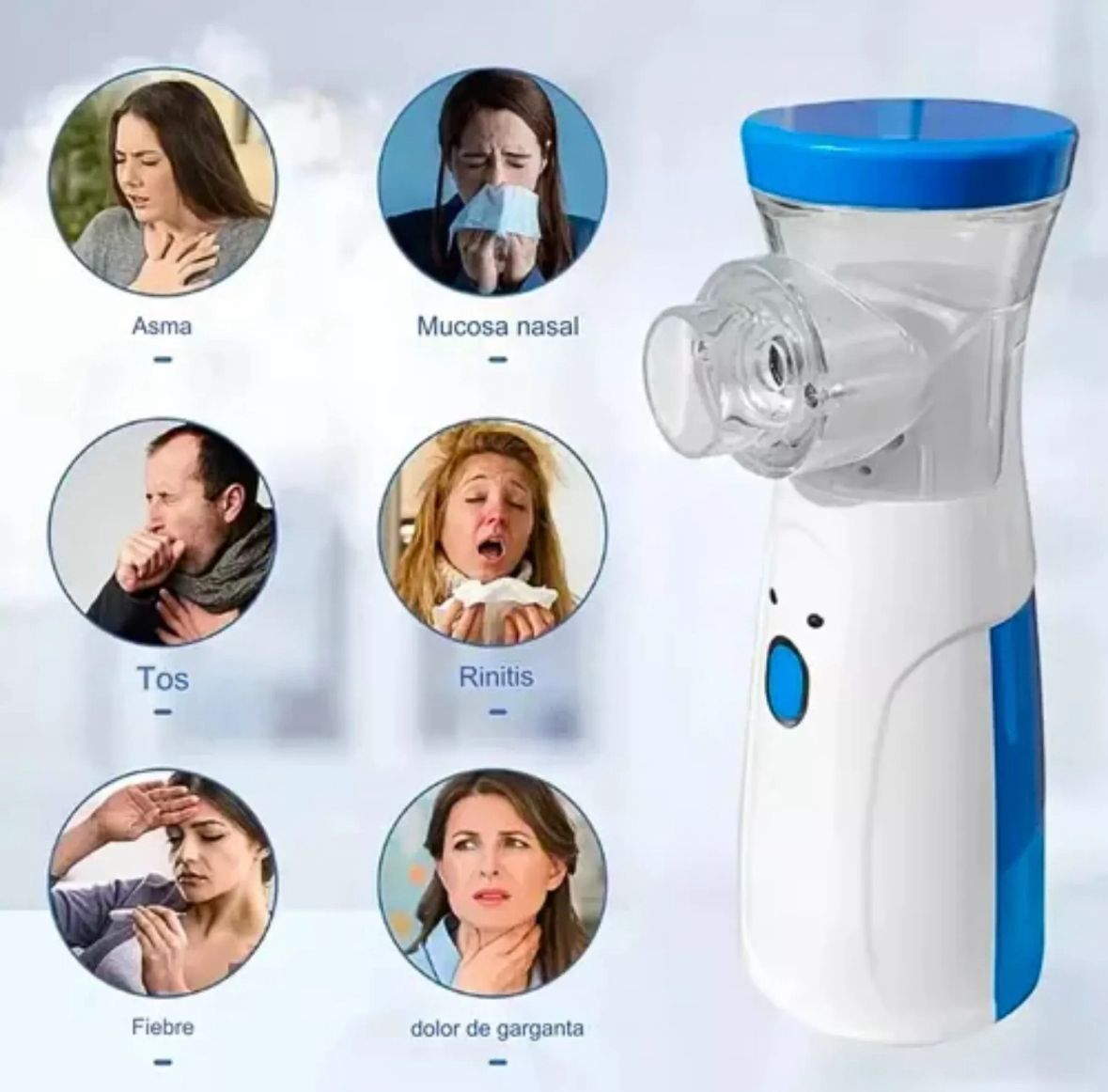 NEBULIZADOR / INHALADOR PORTATIL