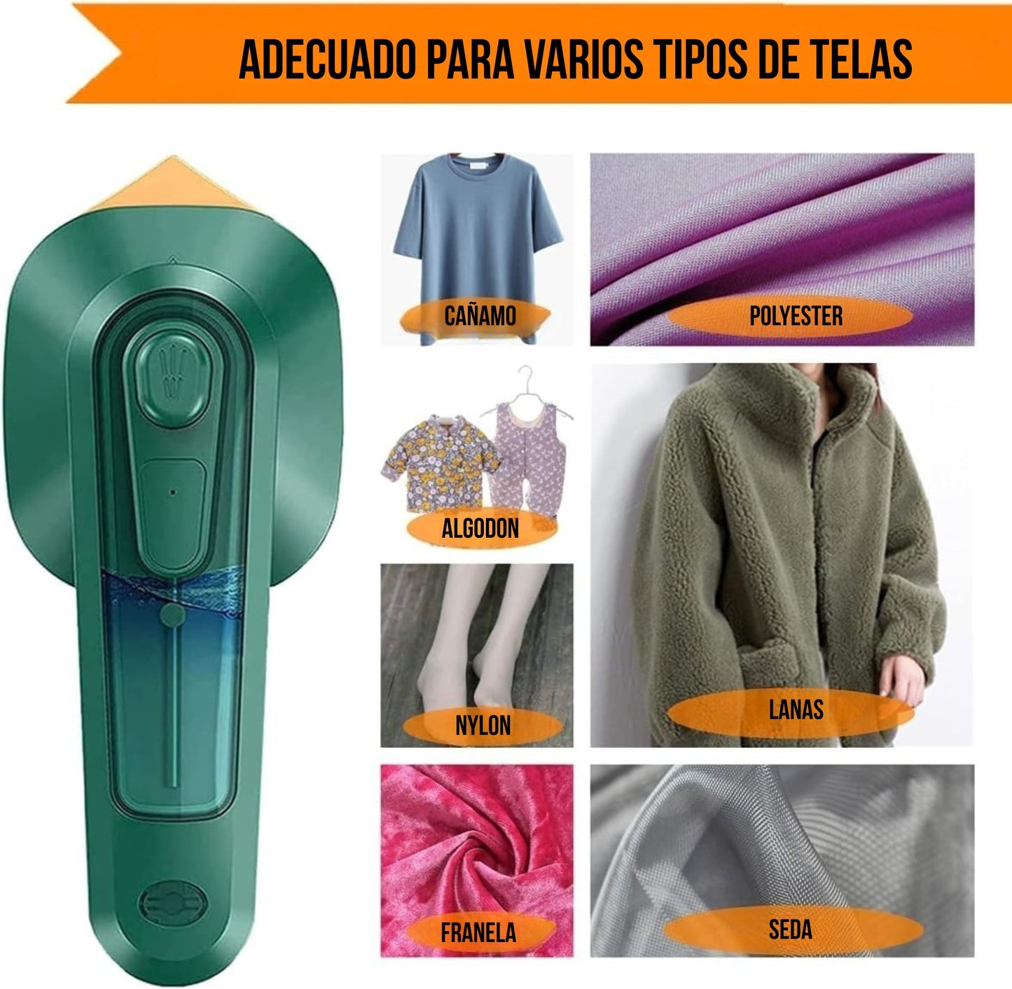 MICRO PLANCHA de Vapor Profesional